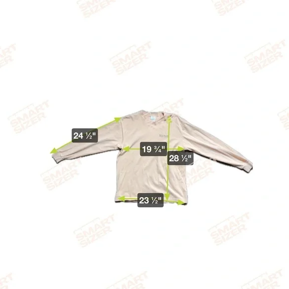 Jay-Z 4:44 Tour - Long Sleeve Crewneck T-Shirt Beige - Size Large